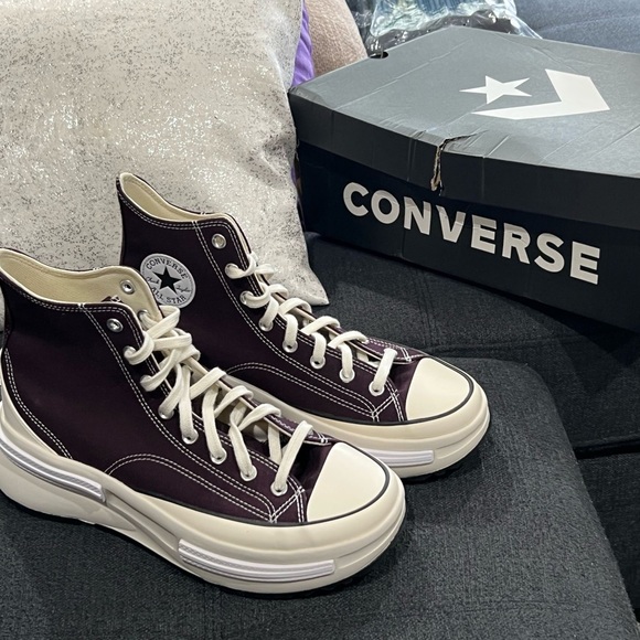 Converse Run Star Legacy CX sneakers in burgundy Size women 11.5 - Picture 3 of 12